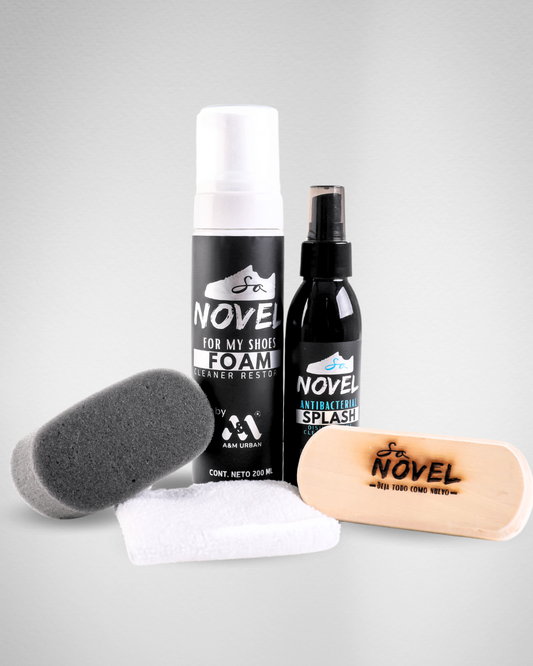 KIT LIMPIA TENIS CON ANTIBACTERIAL