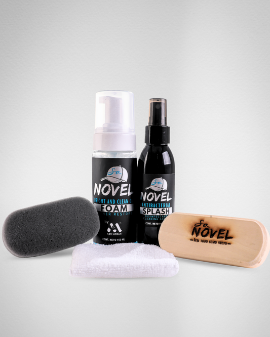 KIT LIMPIA GORRAS CON ANTIBACTERIAL
