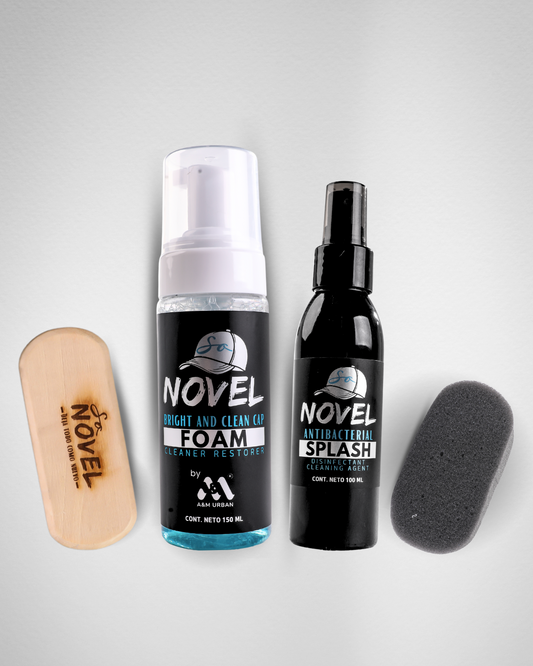 KIT LIMPIA GORRAS CON ANTIBACTERIAL
