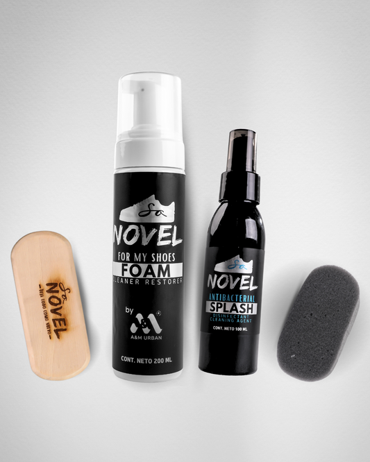 KIT LIMPIA TENIS CON ANTIBACTERIAL